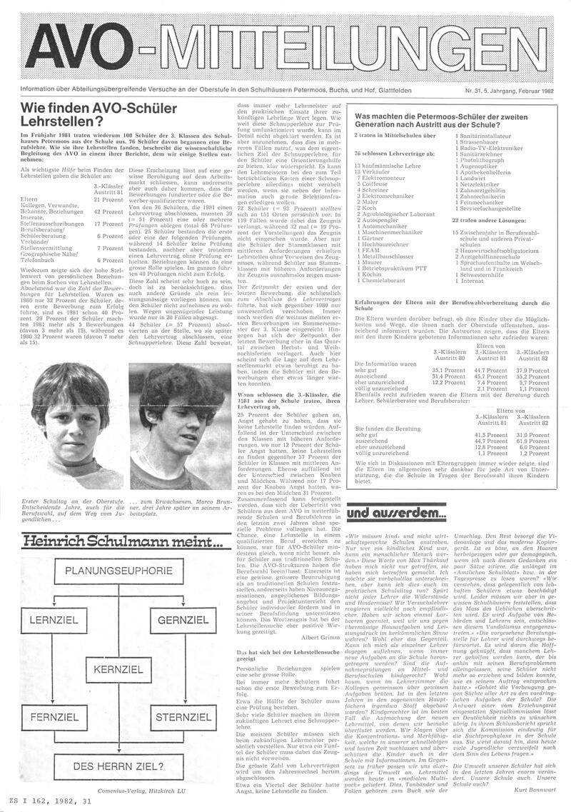 Buchumschlag - Heft 31