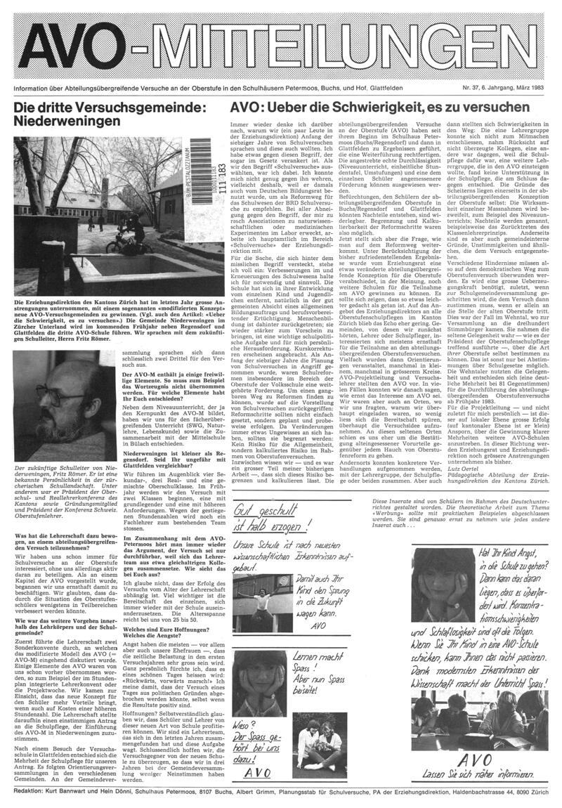 Buchumschlag - Heft 37