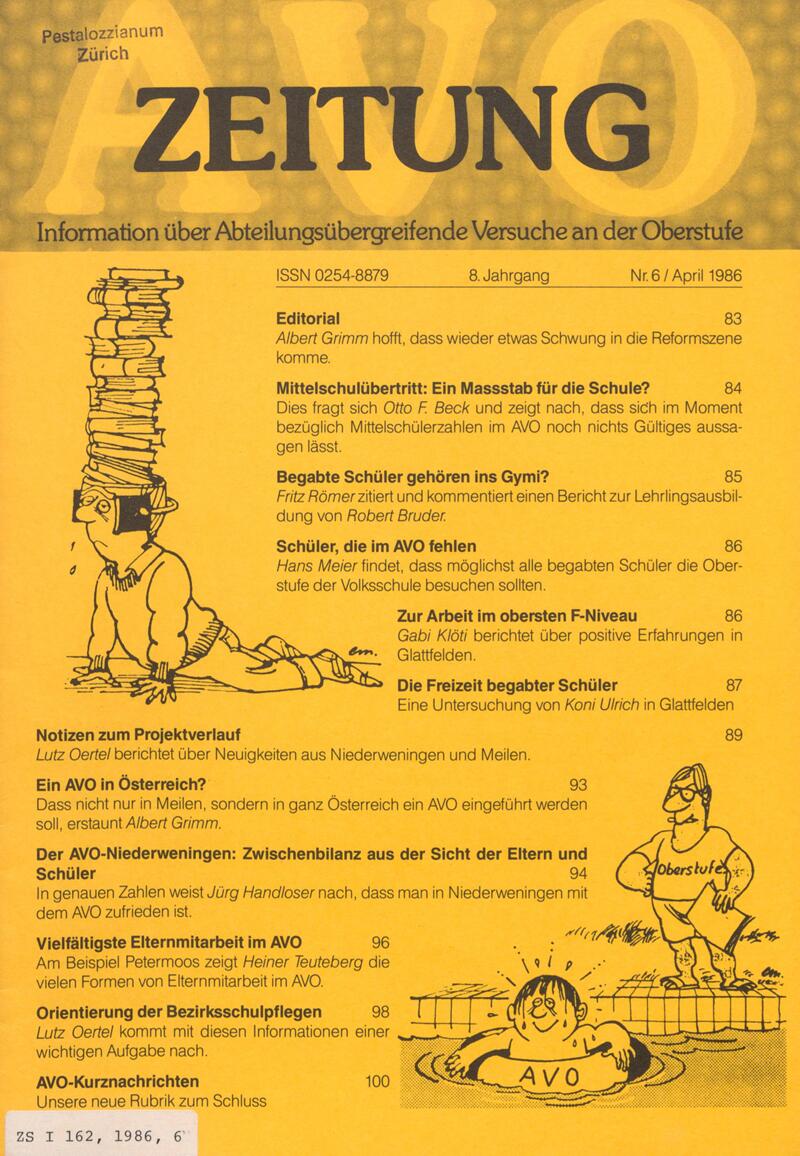 Buchumschlag - Heft 6