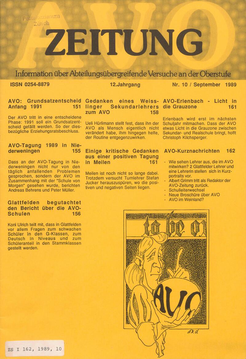 Buchumschlag - Heft 10