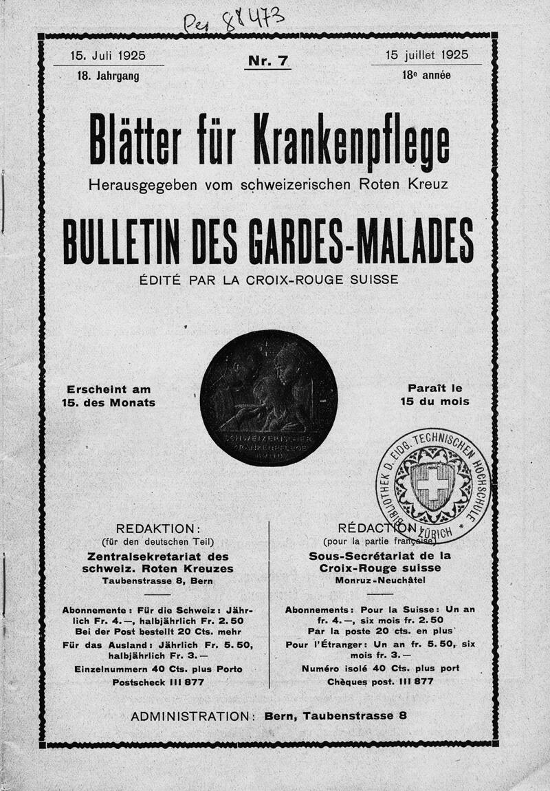 Buchumschlag - Heft 7