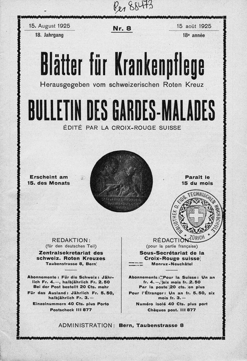 Buchumschlag - Heft 8