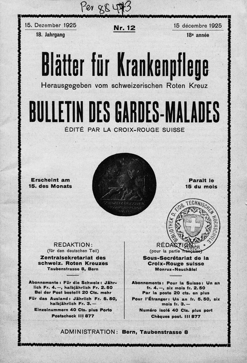 Buchumschlag - Heft 12