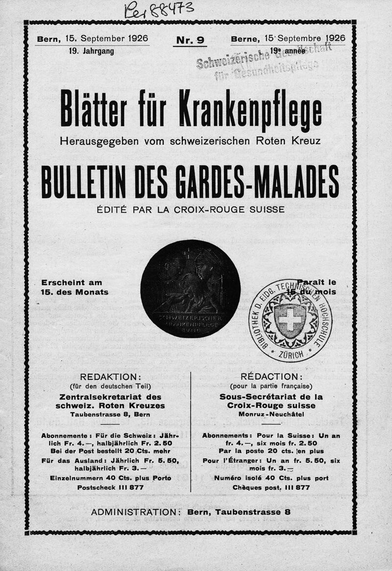 Buchumschlag - Heft 9