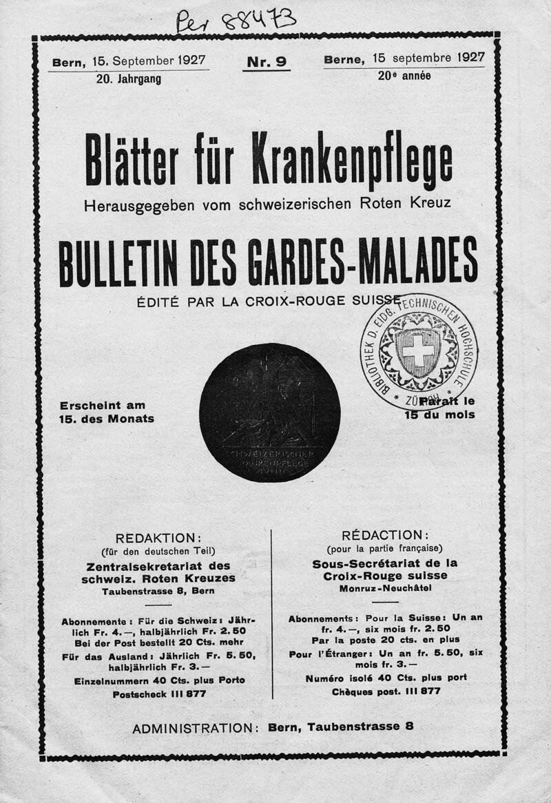 Buchumschlag - Heft 9