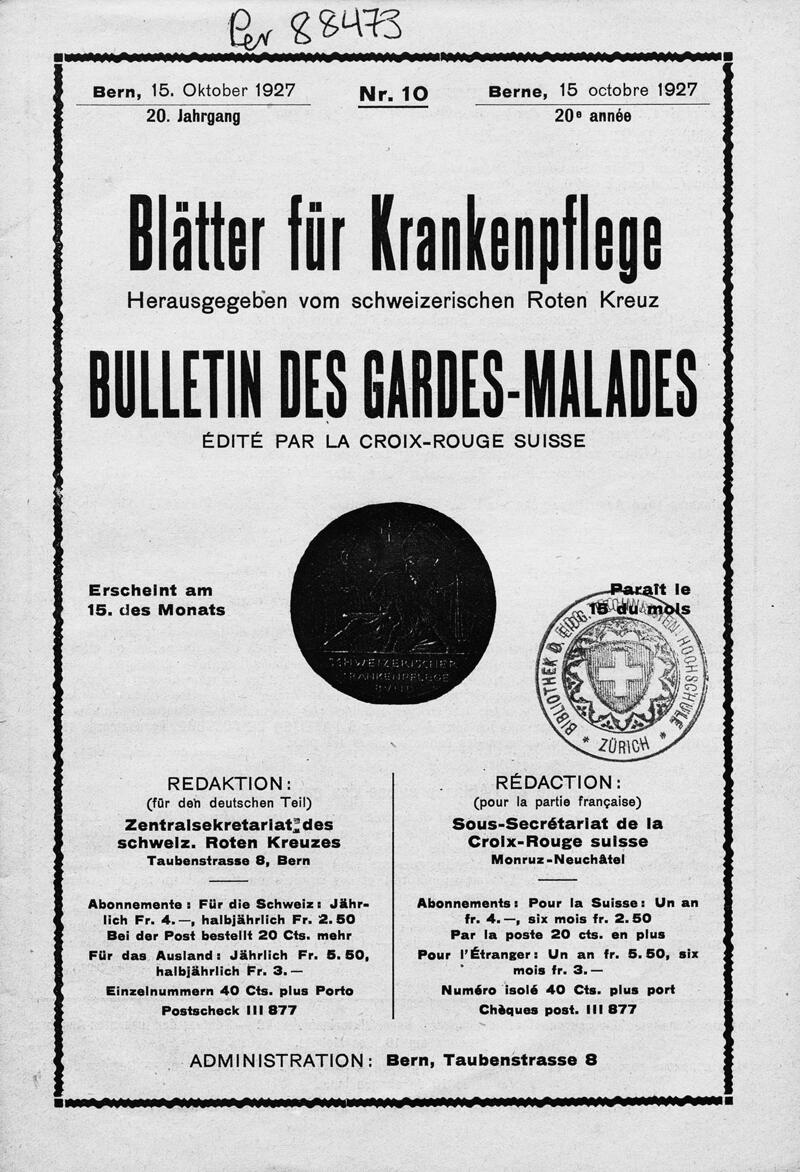 Buchumschlag - Heft 10