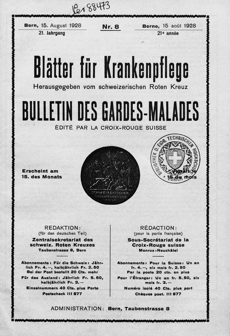 Buchumschlag - Heft 8