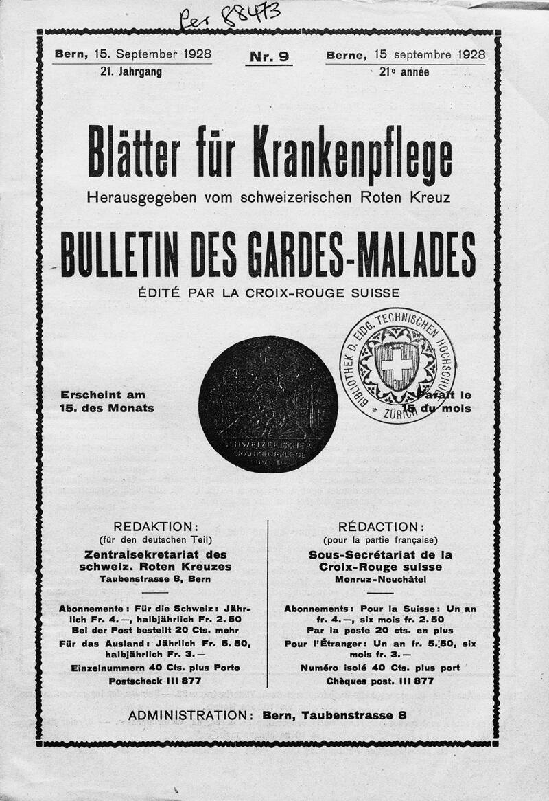 Buchumschlag - Heft 9