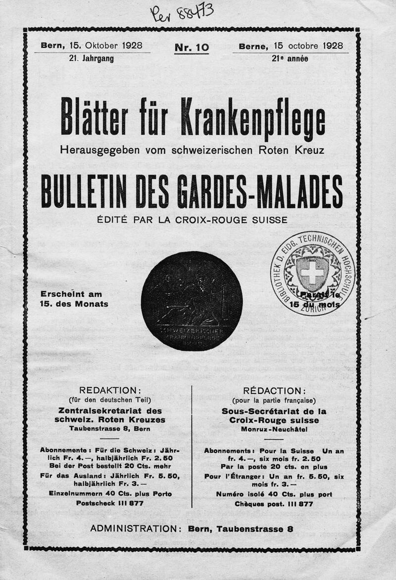 Buchumschlag - Heft 10