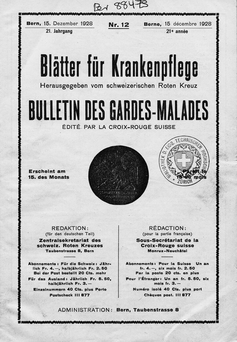 Buchumschlag - Heft 12