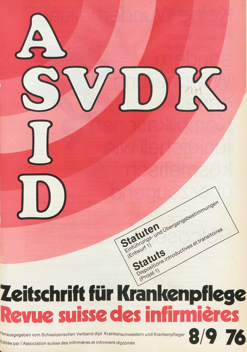 Buchumschlag - Heft 8-9
