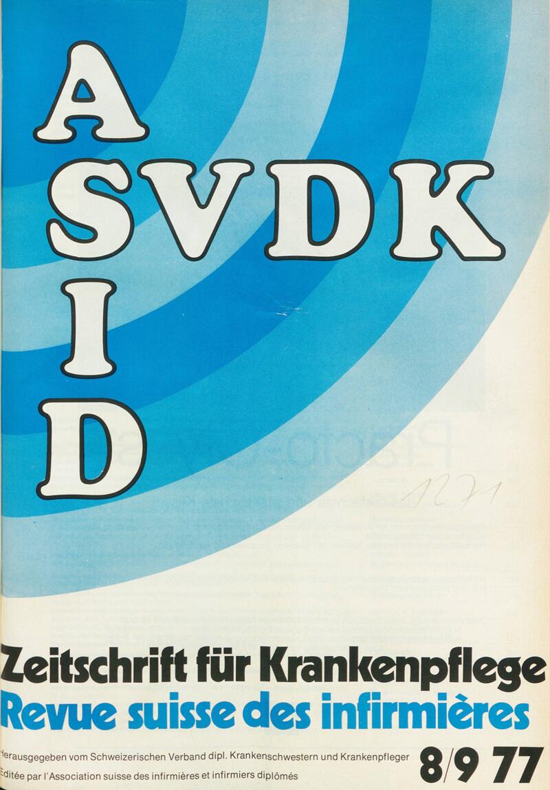 Buchumschlag - Heft 8-9