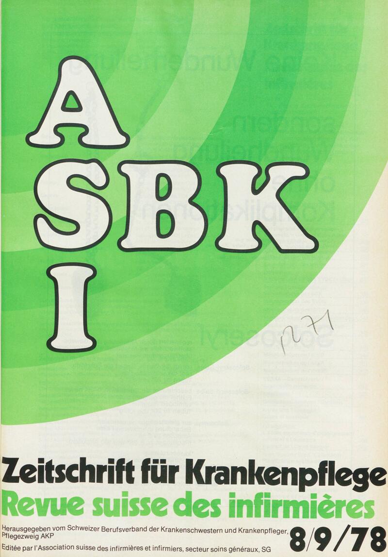 Buchumschlag - Heft 8-9