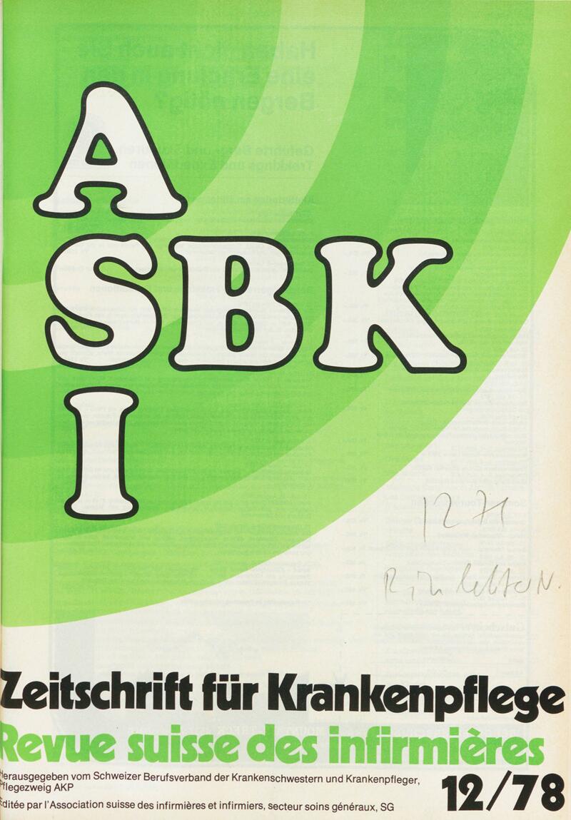 Buchumschlag - Heft 12