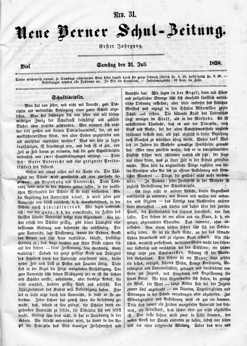 Buchumschlag - Heft 31