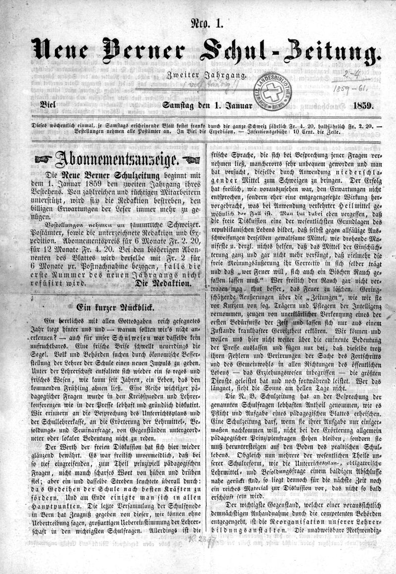 Buchumschlag - Heft 1