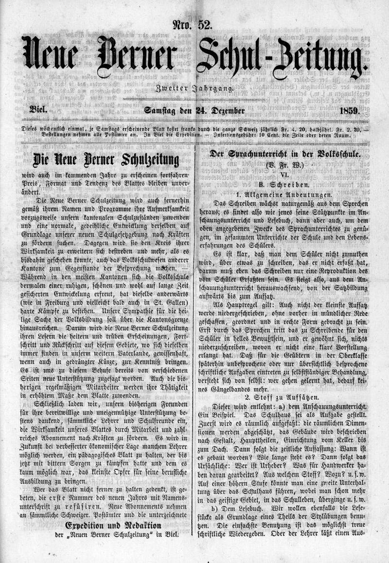 Buchumschlag - Heft 52