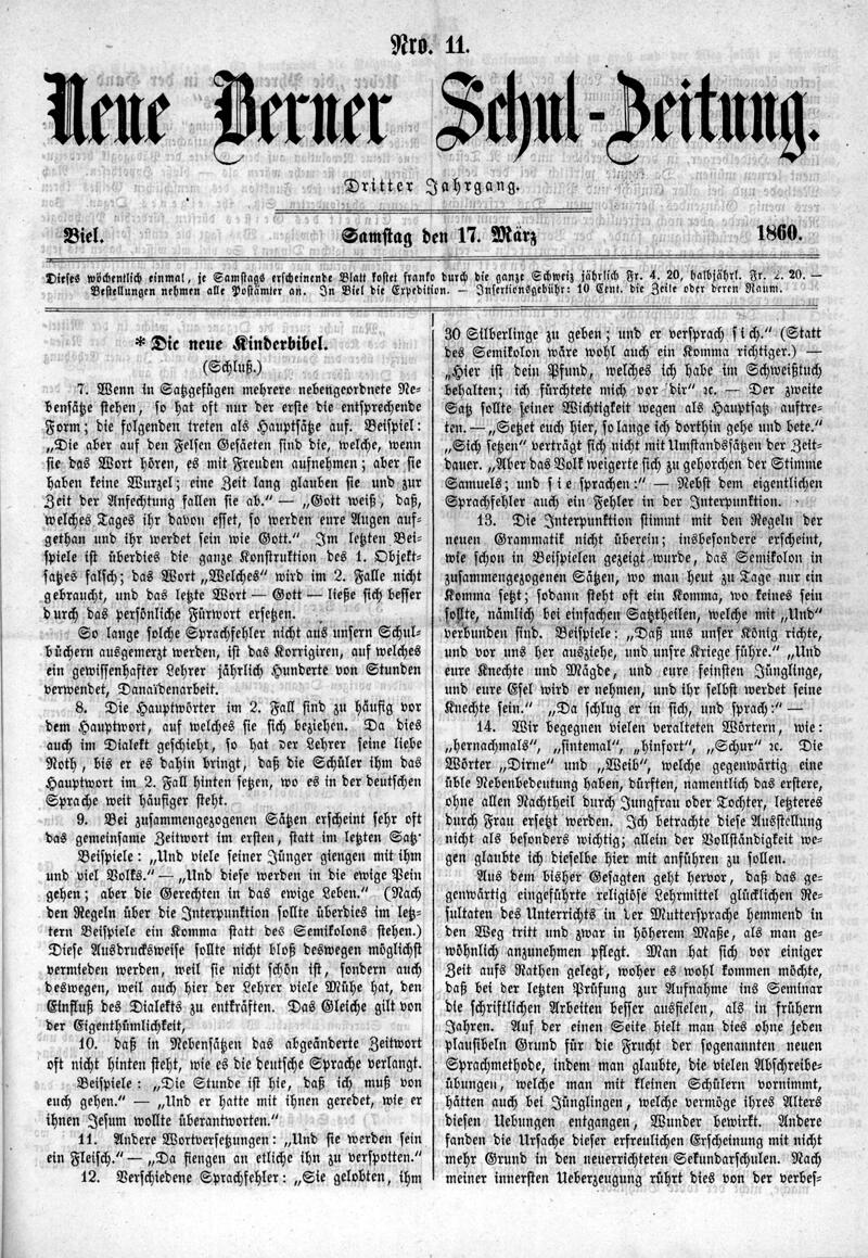 Buchumschlag - Heft 11