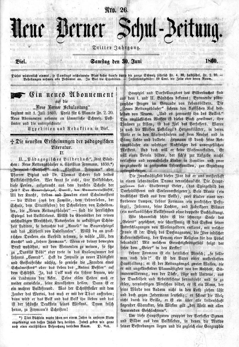 Buchumschlag - Heft 26