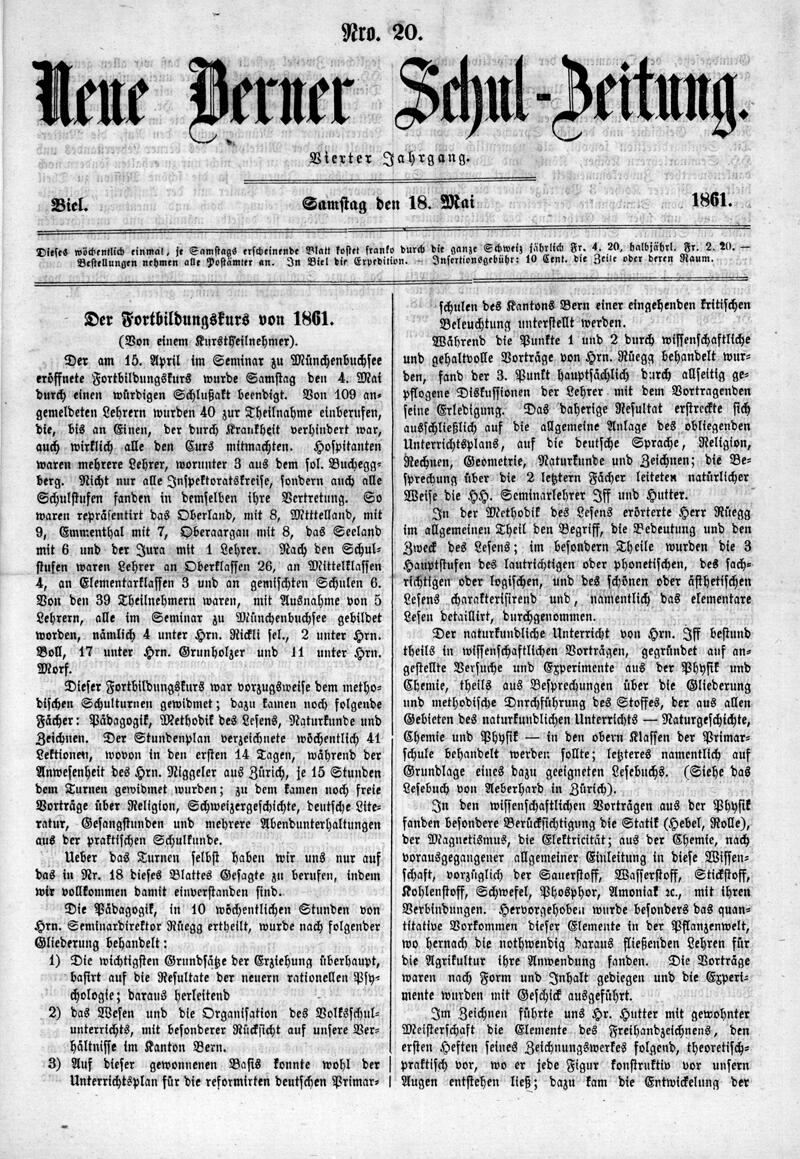 Buchumschlag - Heft 20