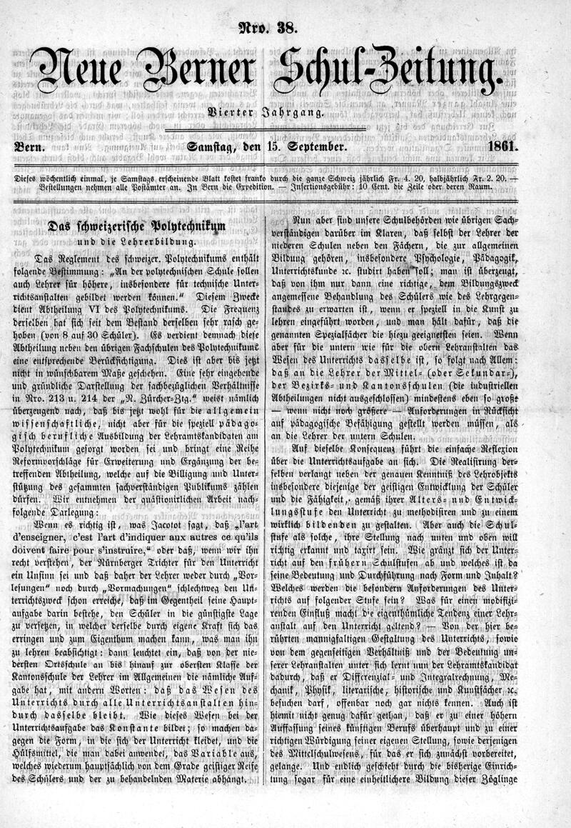 Buchumschlag - Heft 38