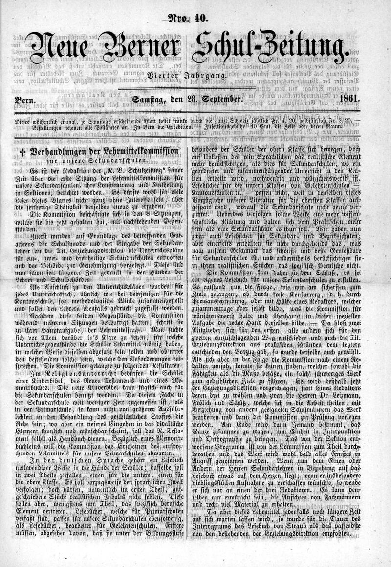 Buchumschlag - Heft 40