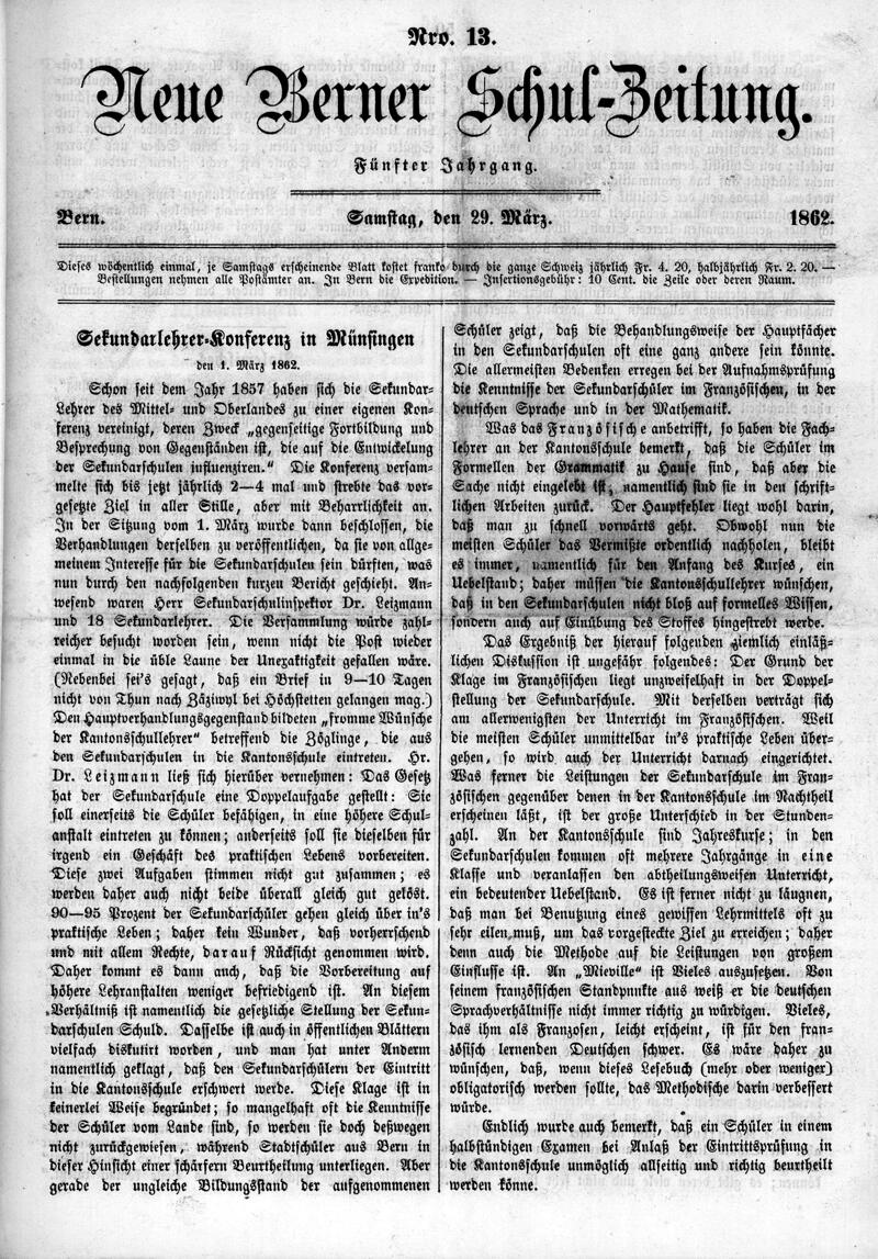 Buchumschlag - Heft 13