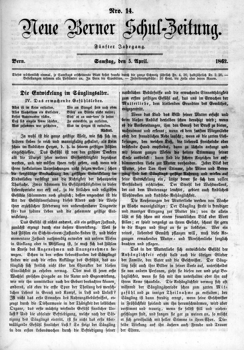 Buchumschlag - Heft 14
