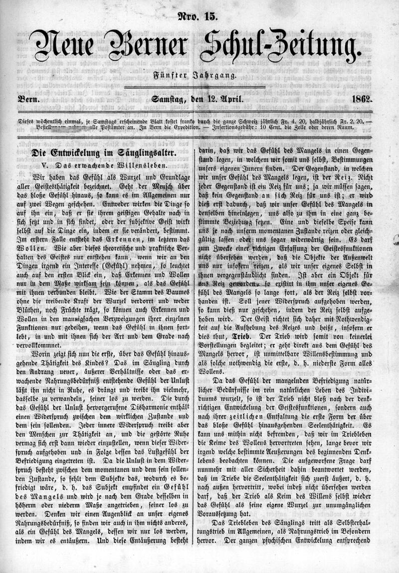 Buchumschlag - Heft 15