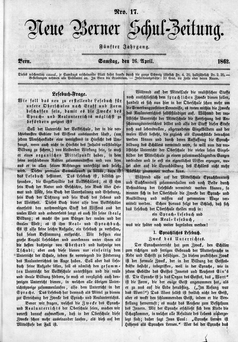Buchumschlag - Heft 17