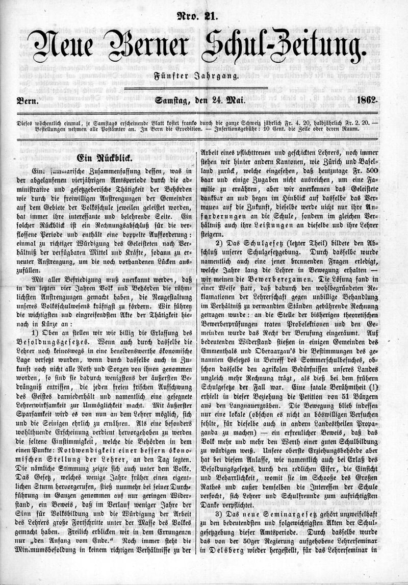 Buchumschlag - Heft 21