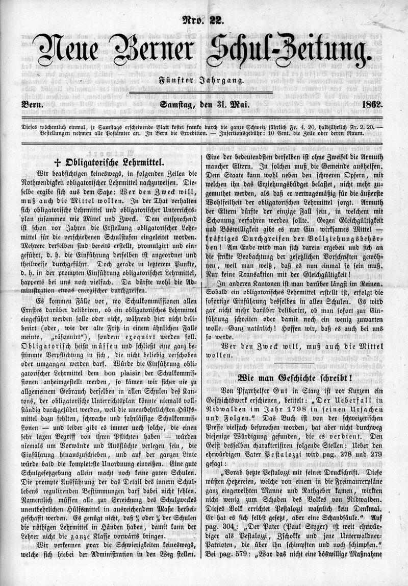 Buchumschlag - Heft 22