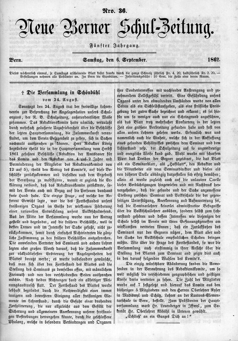 Buchumschlag - Heft 36