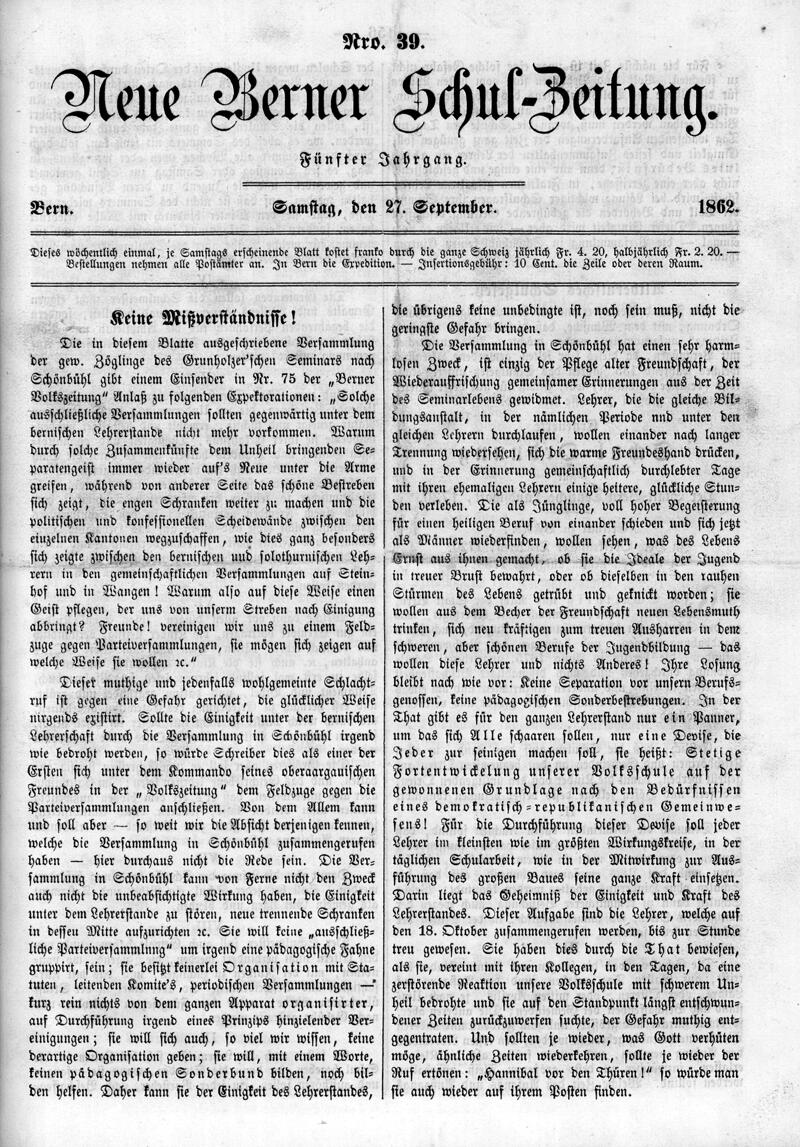 Buchumschlag - Heft 39