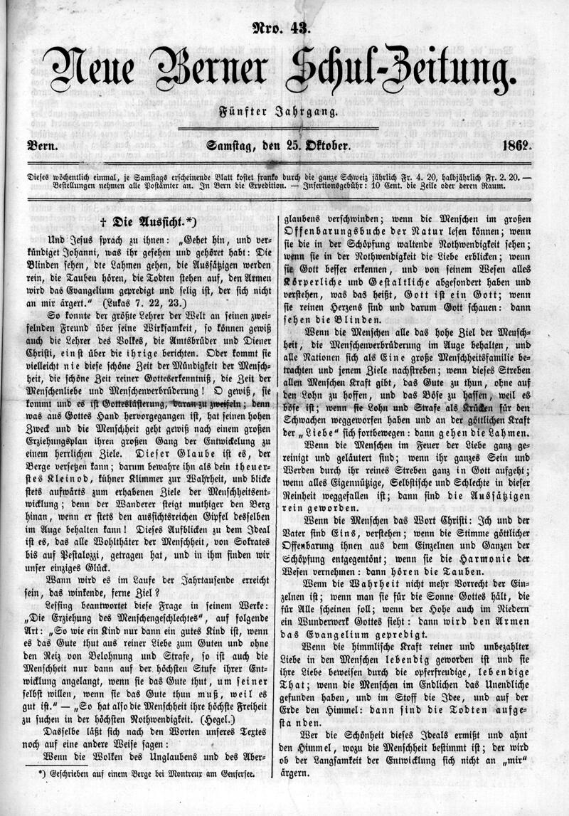 Buchumschlag - Heft 43