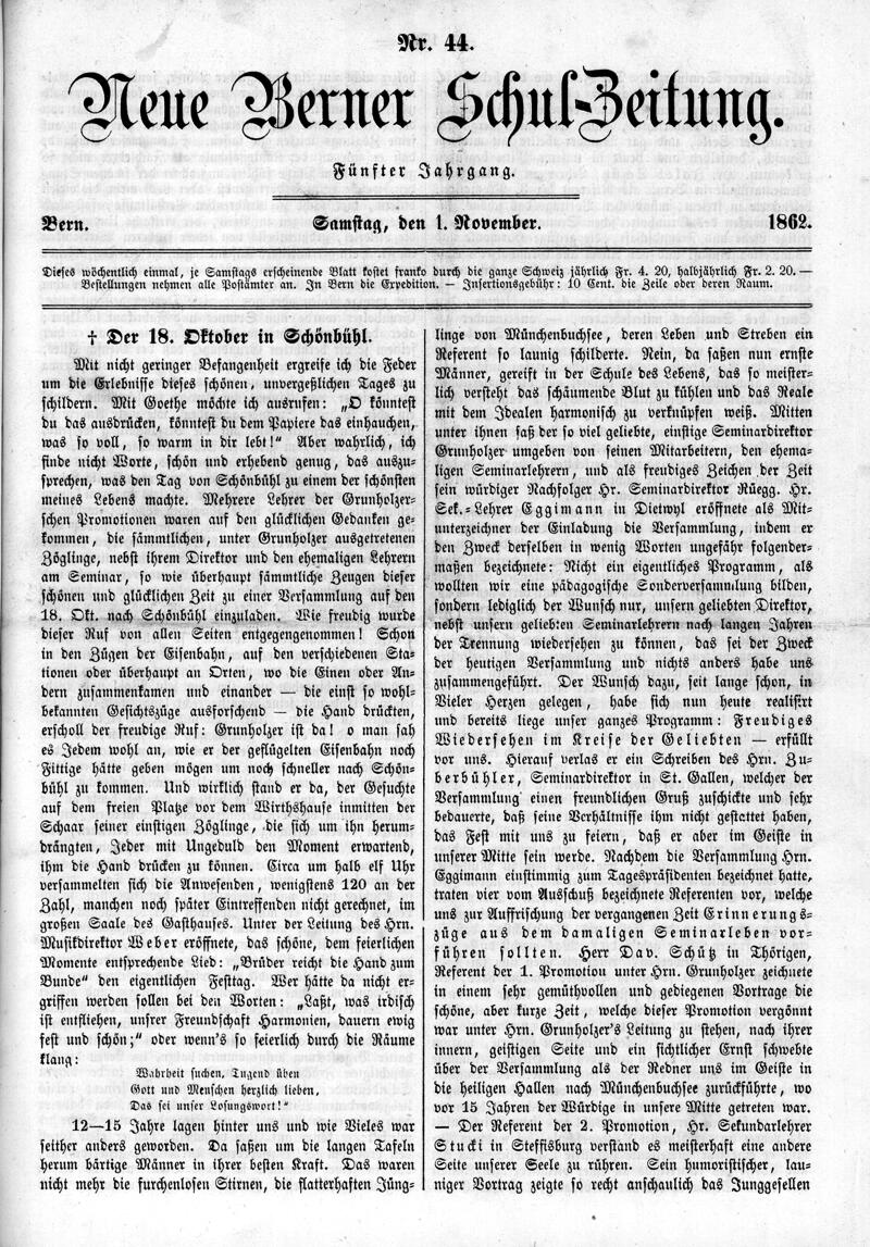 Buchumschlag - Heft 44