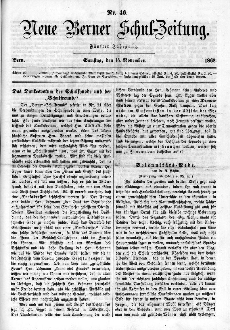 Buchumschlag - Heft 46