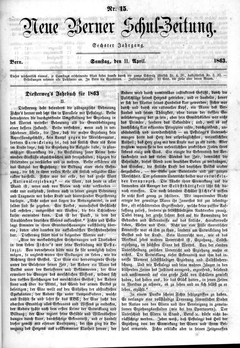 Buchumschlag - Heft 15