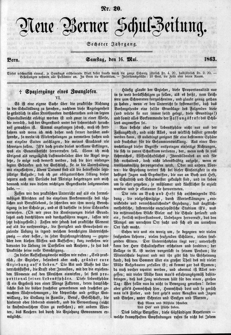 Buchumschlag - Heft 20