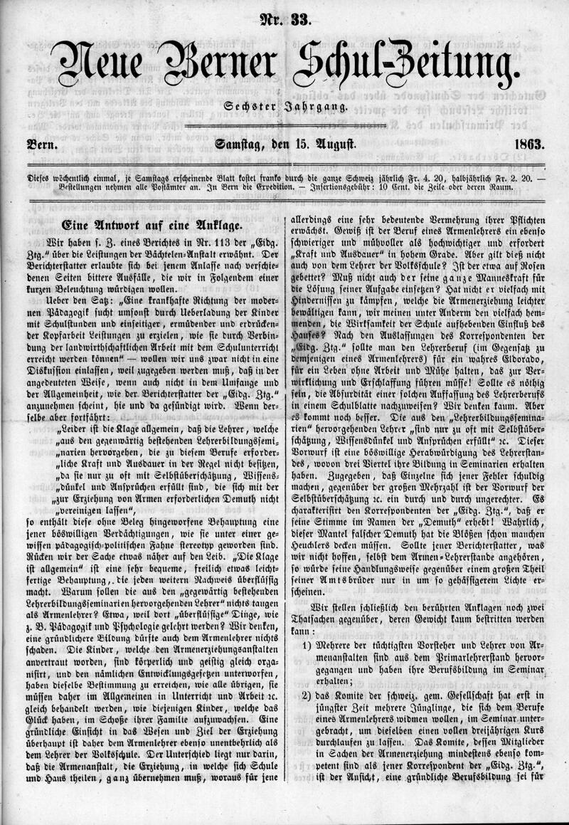 Buchumschlag - Heft 33