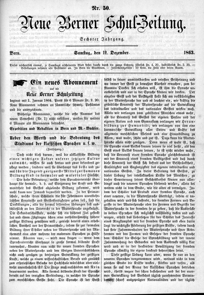 Buchumschlag - Heft 50