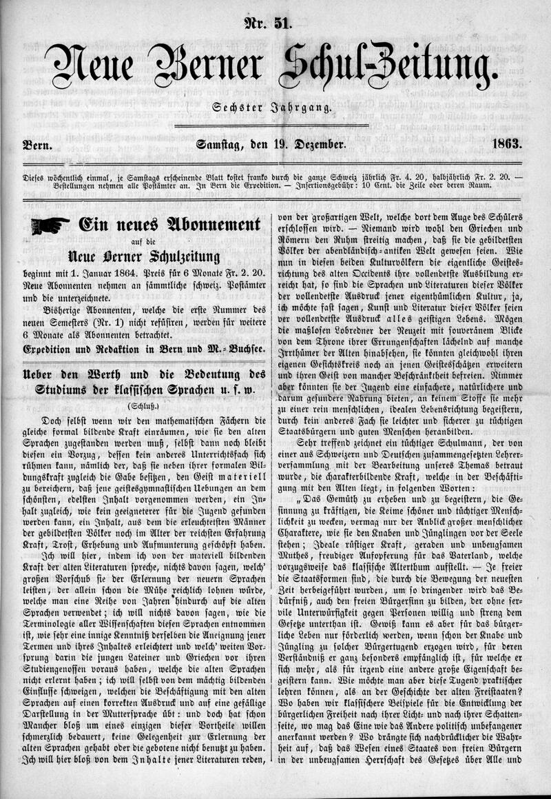 Buchumschlag - Heft 51