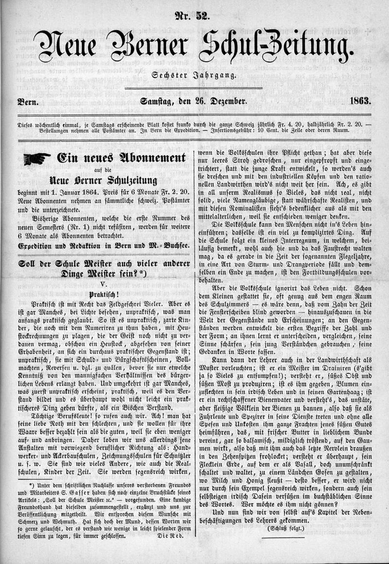Buchumschlag - Heft 52