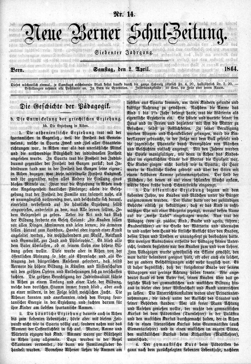 Buchumschlag - Heft 14