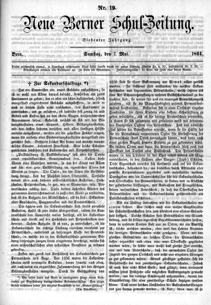 Buchumschlag - Heft 19