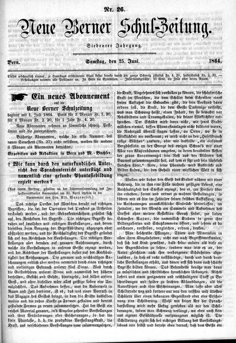 Buchumschlag - Heft 26