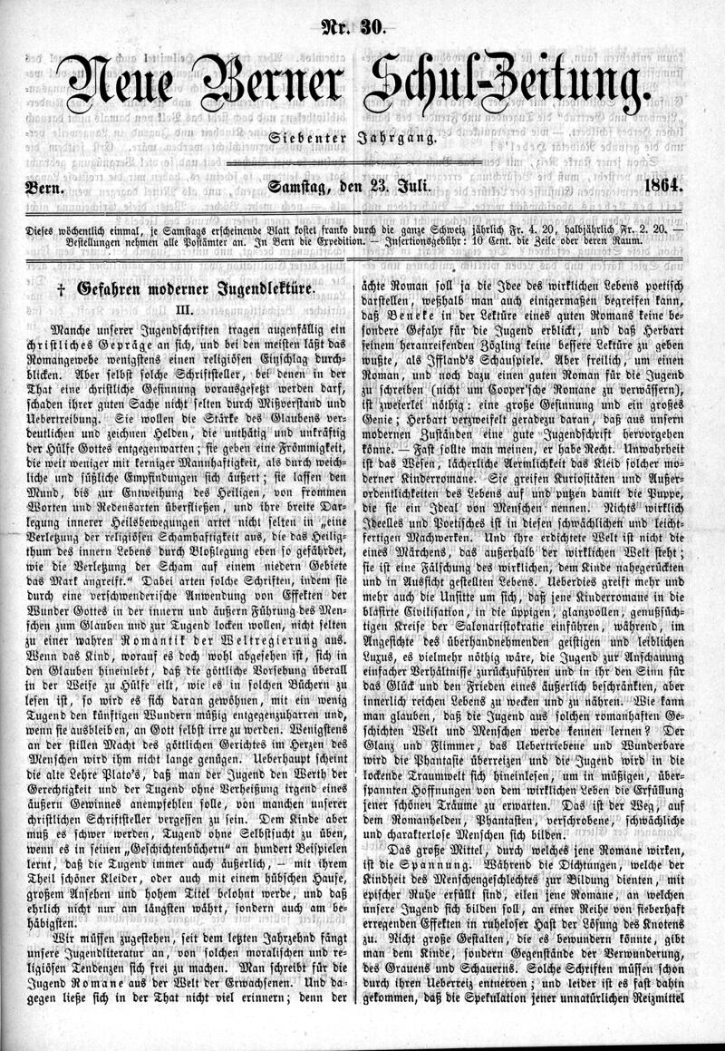 Buchumschlag - Heft 30