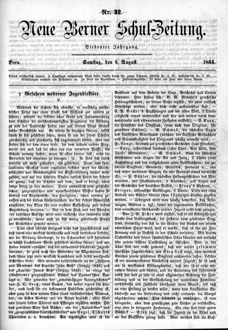 Buchumschlag - Heft 32
