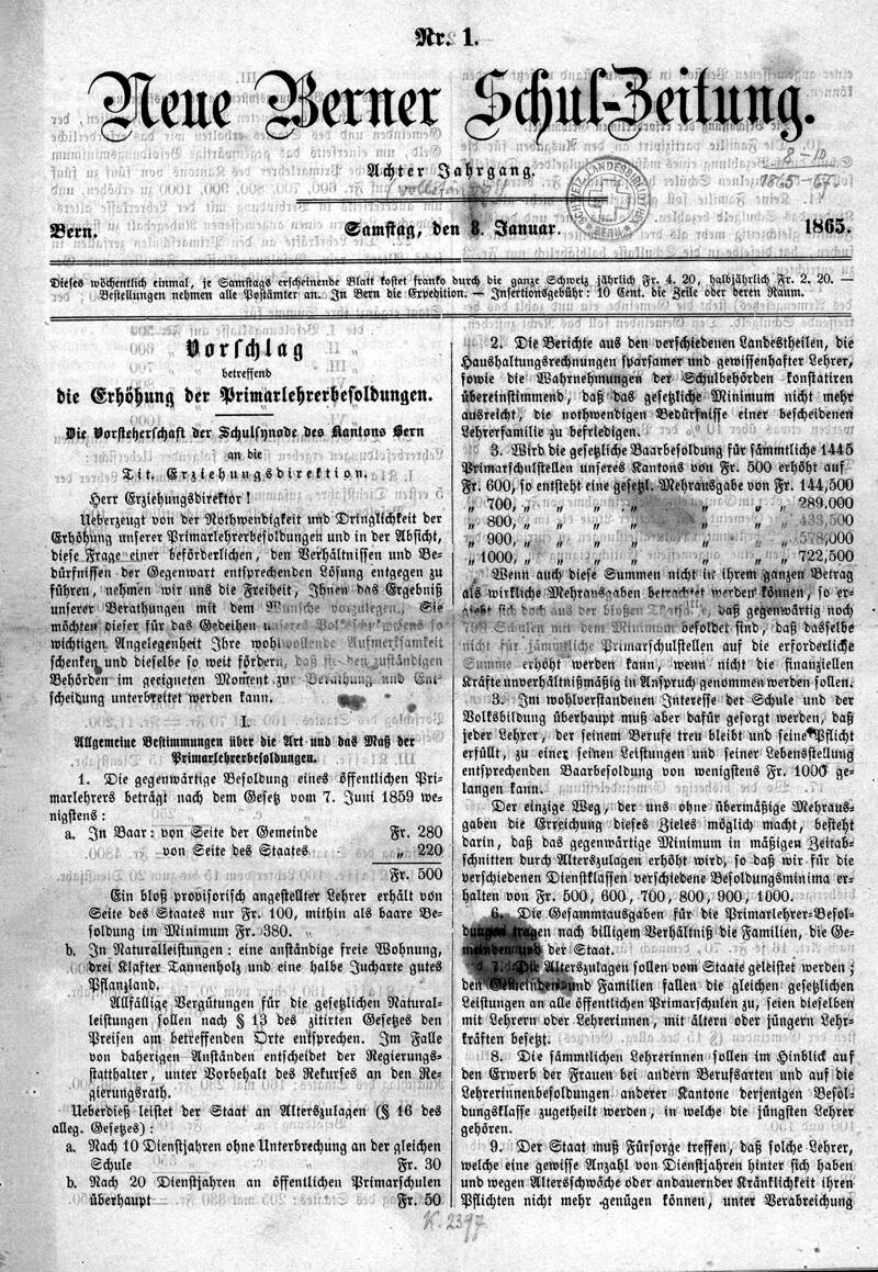 Buchumschlag - Heft 1