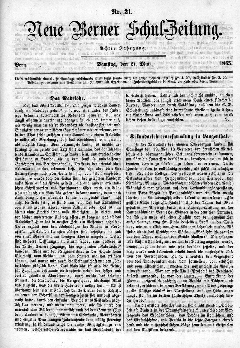 Buchumschlag - Heft 21